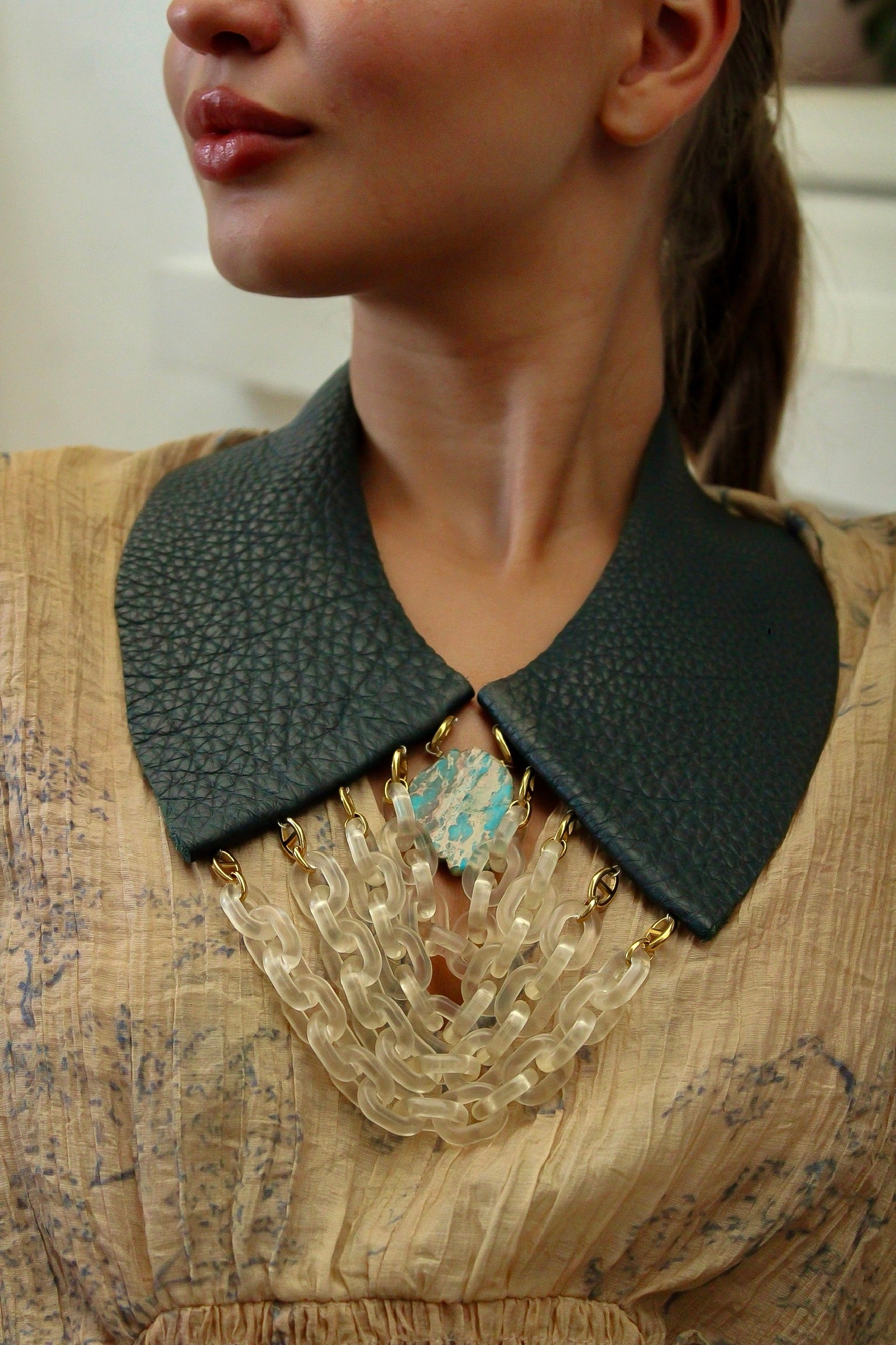 Collier col cuir x CCC24