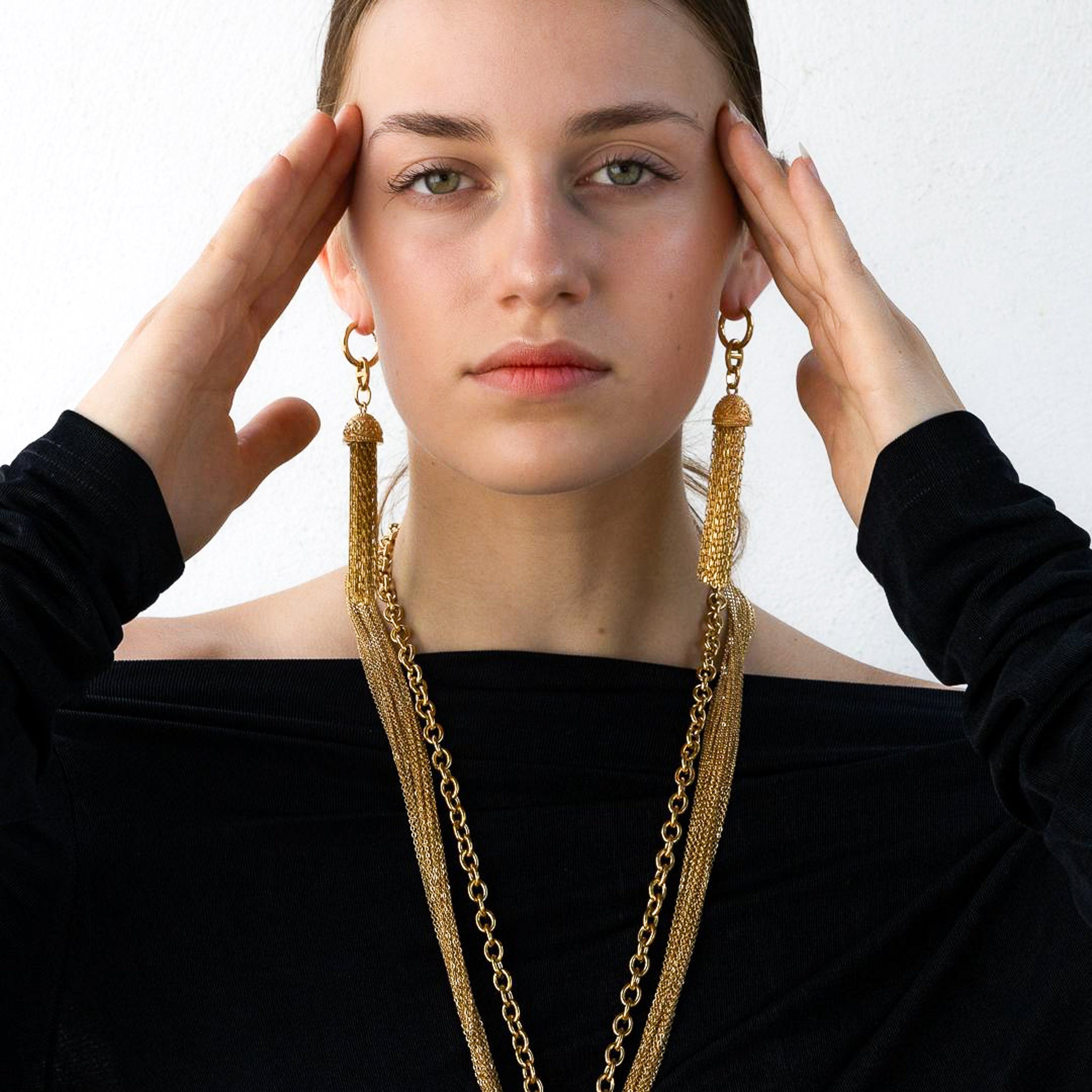 Boucles d'oreilles Pompon x BLING