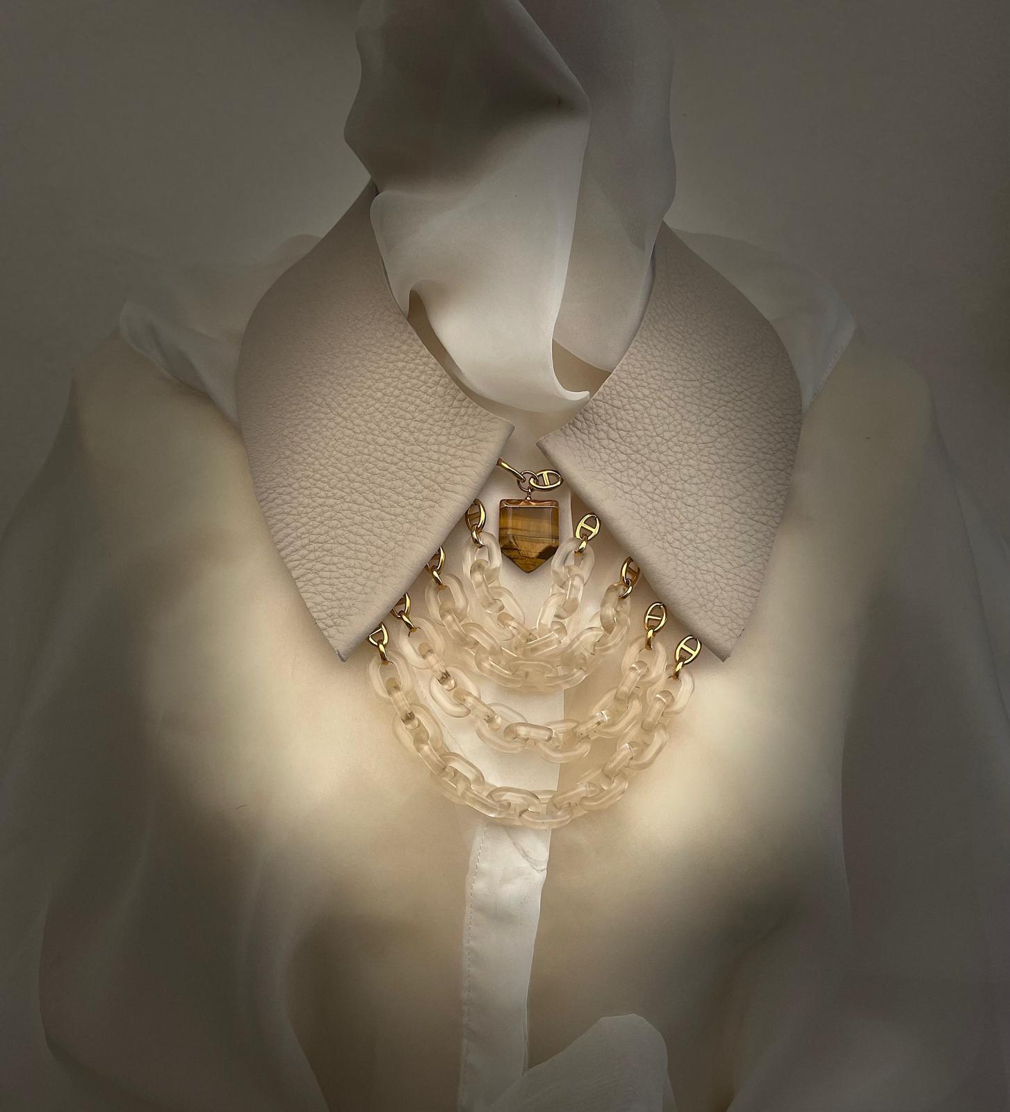 Collier col cuir x CCC24