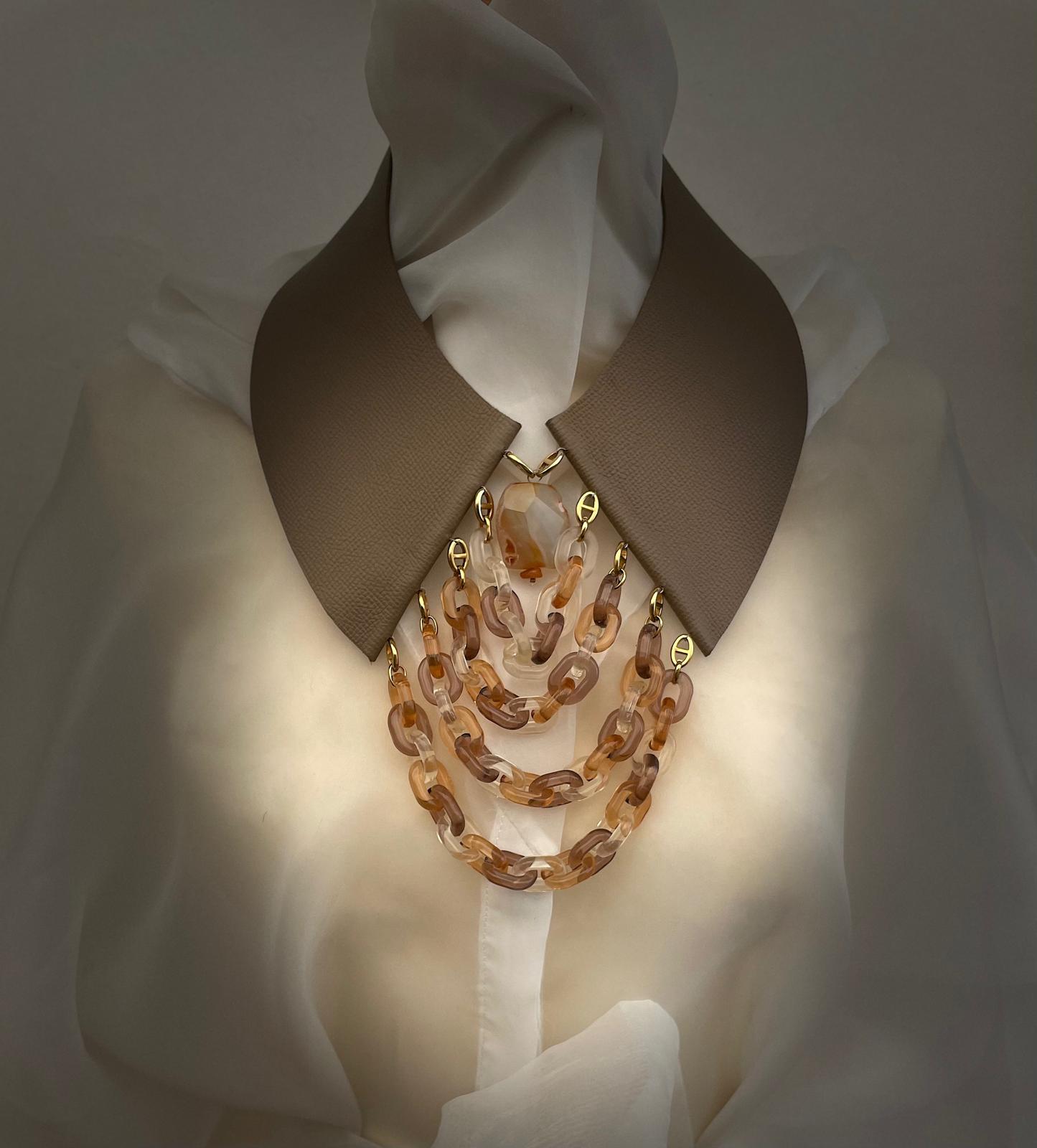 Collier col cuir x CCC24
