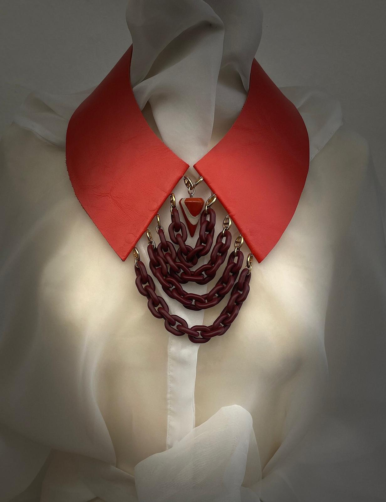 Collier col cuir x CCC24